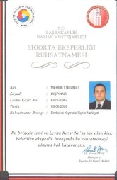 Sigorta Eksperliği Belgeleri