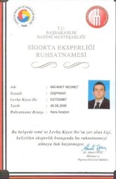 Sigorta Eksperliği Belgeleri